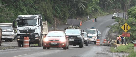 CONTINÚAN LOS TRABAJOS EN LA VÍA ALÓAG – SANTO DOMINGO