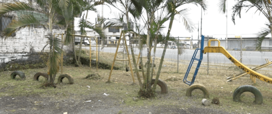 INSEGURIDAD Y ABANDONO EN PARQUE PÚBLICO