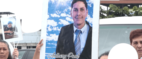 FAMILIARES DE ANTHONY MOREIRA EXIGEN JUSTICIA