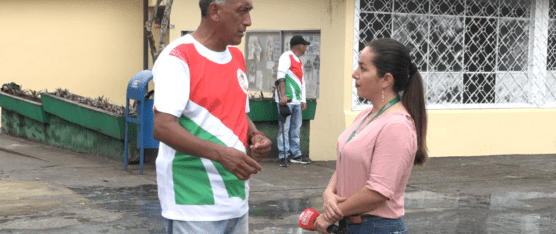 MINGA COMUNITARIA EN LA UNIDAD EDUCATIVA SANTO DOMINGO