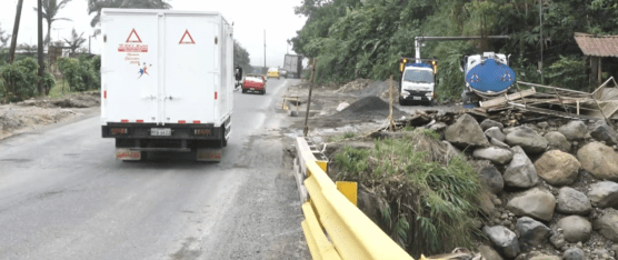 AVANZAN LOS TRABAJOS EN EL KM 90 DE LA VÍA ALÓAG