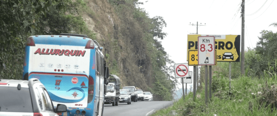 CONDUCTORES TEMEN QUE SE REGISTREN NUEVOS DESLIZAMIENTOS