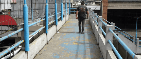 EL CABLEADO DEL PUENTE DE LA PEPSI FUE HURTADO.