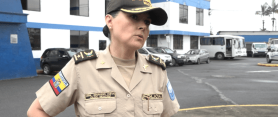 BEATRIZ BENAVIDES,  LA PRIMERA COMANDANTE DE LA SUBZONA DE SANTO DOMINGO DE LOS TSÁCHILA