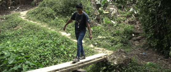 REQUIEREN UN PUENTE  PARA SEGURIDAD DE ESTUDIANTES