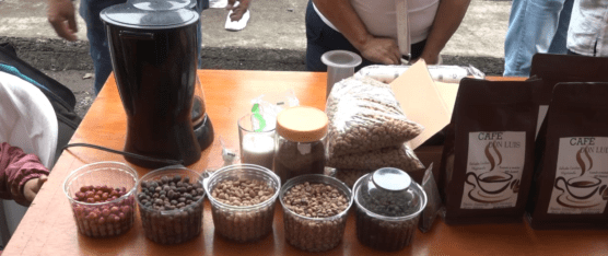 PRIMER INTERCAMBIO DE SEMILLAS EN EL RESTAURANTE REY CUY