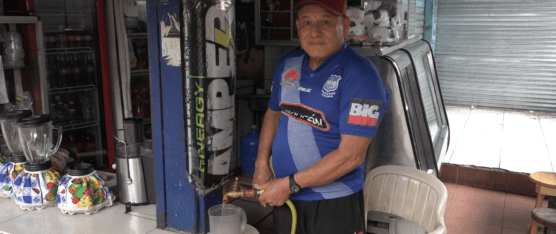 EL SERVICIO DE AGUA POTABLE SE VE AFECTADO POR LOS APAGONES