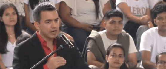 DANIEL NOBOA FIRMÓ LA APROBACIÓN DE LA LEY DE CREACIÓN DE LA UNIVERSIDAD PARA SANTO DOMINGO