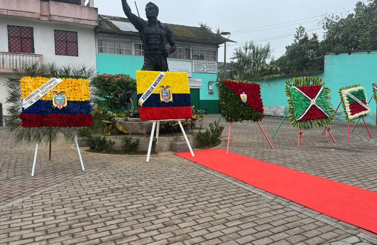 SE DESARROLLÓ EL MOMENTO CÍVICO POR LOS 125 AÑOS DE FUNDACIÓN COLONA DE SANTO DOMINGO