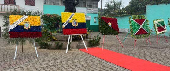 SE DESARROLLÓ EL MOMENTO CÍVICO POR LOS 125 AÑOS DE FUNDACIÓN COLONA DE SANTO DOMINGO