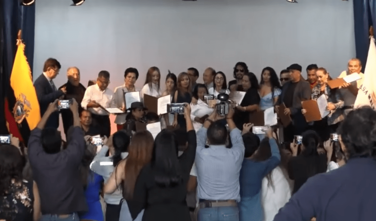 GESTORES CULTURALES RECIBIERON UN RECONOCIMIENTO POR SU TRABAJO