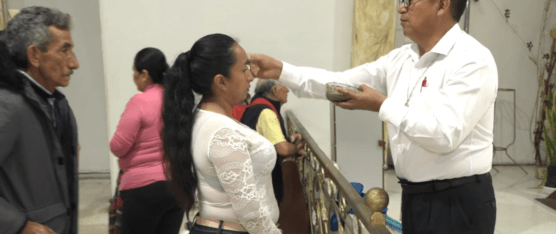CATÓLICOS INICIARON LA CUARESMA CON EL MIÉRCOLES DE CENIZA