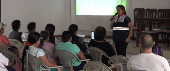 EN JULIO MORENO SE REALIZÓ UN TALLER DE SENSIBILIZACIÓN GERONTOLÓGICA