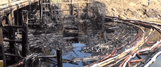 PETROECUADOR REFUERZA LAS ACCIONES PARA CONTENER EL DERRAME DE PETRÓLEO EN EL RÍO CAPLE