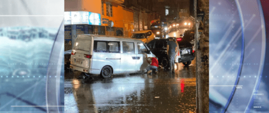 EN ALGUNAS ZONAS DE SANTO DOMINGO EL SISTEMA DE ALCANTARILLADO COLAPSO POR LAS LLUVIAS