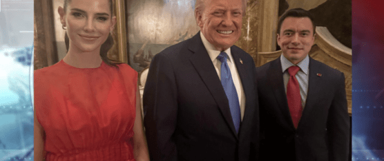 NOBOA BUSCÓ AYUDA DE ESTADOS UNIDOS PARA LUCHAR CONTRA LA VIOLENCIA