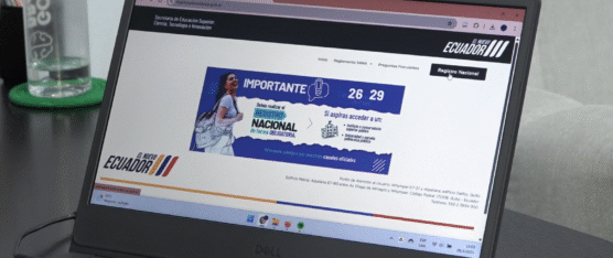 LA SENESCYT AMPLIÓ EL PROCESO DEL REGISTRO NACIONAL PARA EL INGRESO A LAS UNIVERSIDADES