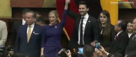 NIELS OLSEN ELEGIDO PRESIDENTE DE LA ASAMBLEA NACIONAL CON APOYO MAYORITARIO DEL OFICIALISMO