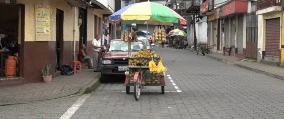 COMERCIANTES INFORMALES DE LA CALLE AMBATO FUERON REUBICADOS