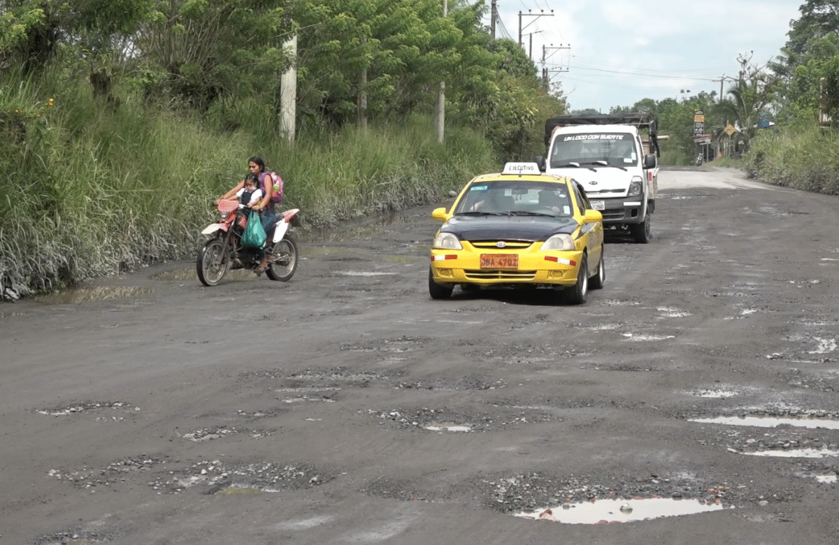AUMENTÓ EL FLUJO VEHICULAR EN LA VÍA LAS MERCEDES – LOS BANCOS