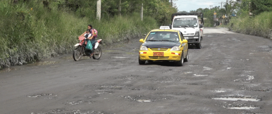 AUMENTÓ EL FLUJO VEHICULAR EN LA VÍA LAS MERCEDES – LOS BANCOS