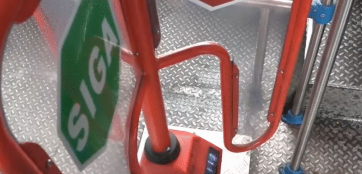 EL RETIRO DE TORNIQUETES DE BUSES URBANOS NO SE HA CUMPLIDO EN SU TOTALIDAD