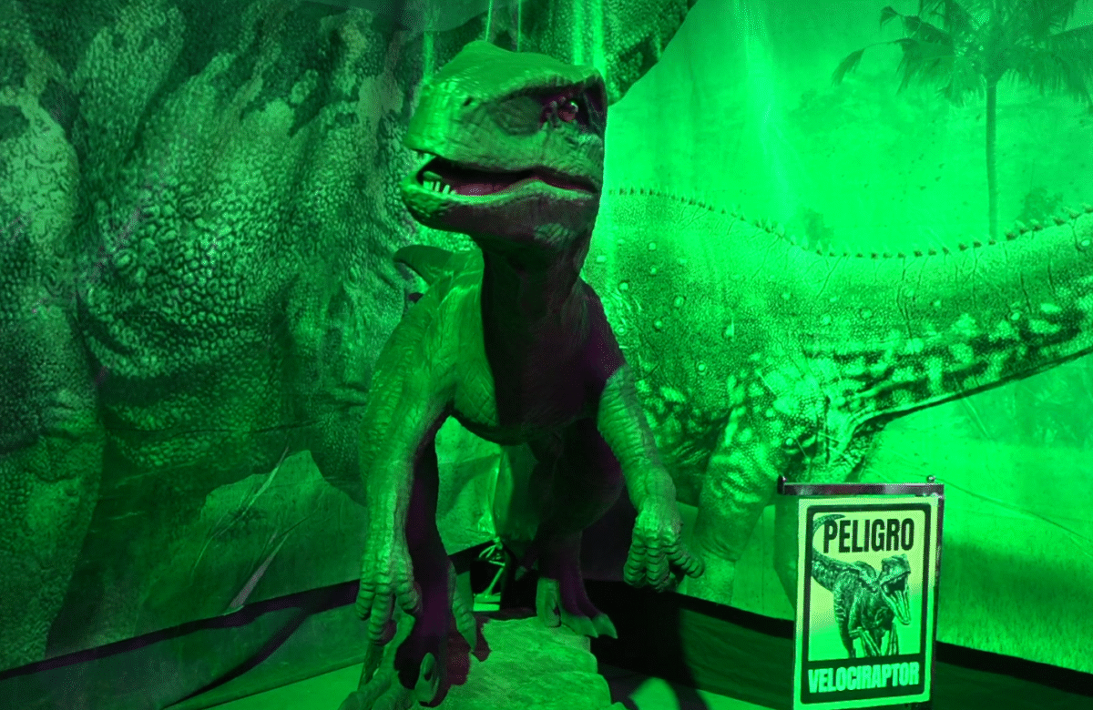 EL PARQUE JURÁSICO ABRIÓ SUS PUERTAS EN EL RECINTO FERIAL DE SANTO DOMINGO