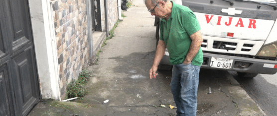 VECINOS DENUNCIAN ROBO DE MEDIDORES EN LA COOPERATIVA 20 DE OCTUBRE