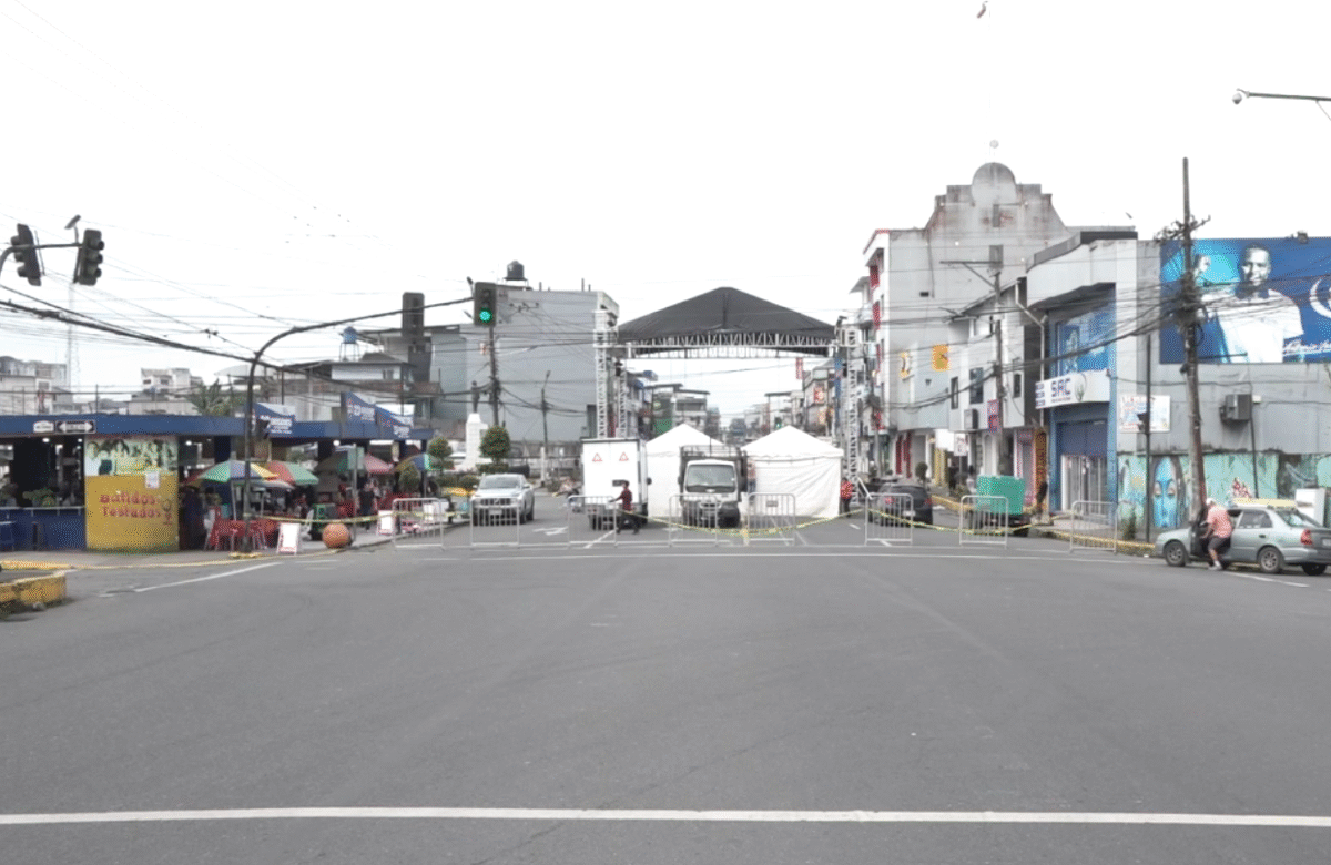 CIERRES VIALES PROGRAMADOS POR EVENTOS DE SANTO DOMINGO