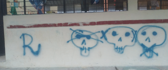 DELINCUENTES INGRESARON A VANDALIZAR UNA UNIDAD EDUCATIVA