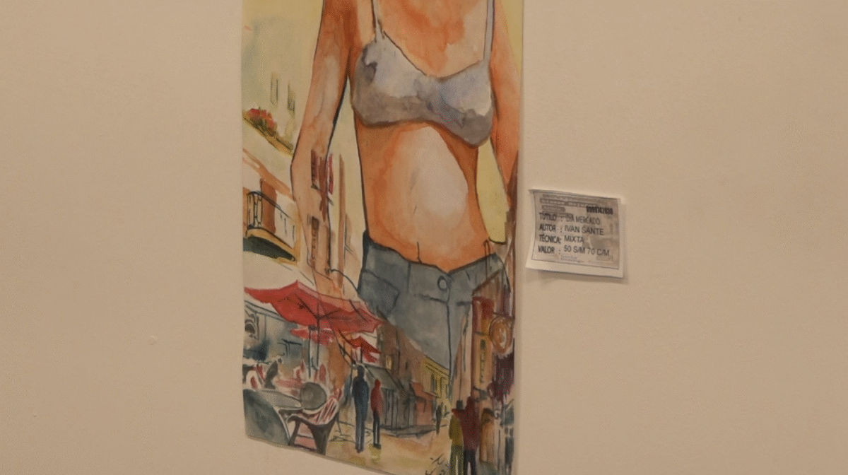 IVÁN SANTE, ARTISTA PLÁSTICO, PRESENTÓ SU OBRA “LÍNEAS MOJADAS”
