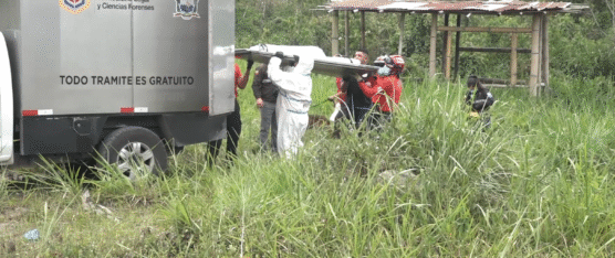 ENCONTRARON RESTOS HUMANOS EN EL SECTOR DE EL ÉBANO