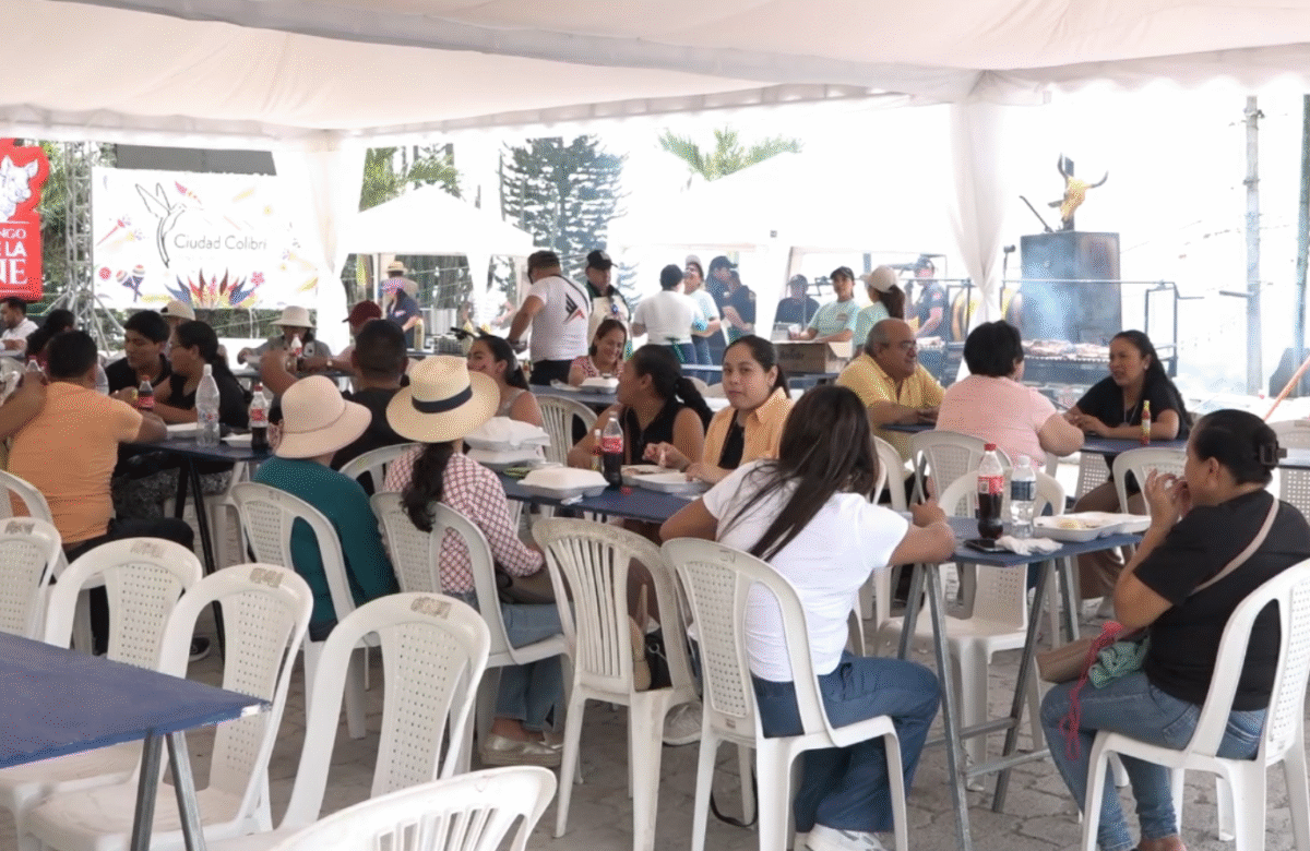 SE REALIZÓ UN EVENTO PARRILLERO EN EL SANTUARIO BOMBOLÍ