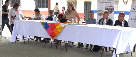 AUTORIDADES RESALTAN LA IMPORTANCIA DE FORTALECER LA JUSTICIA COMUNITARIA