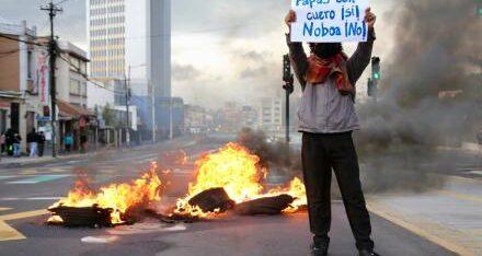 PARO NACIONAL 2025. COMUNIDADES INDÍGENAS AMAZÓNICAS SE UNEN A LAS PROTESTAS Y ANUNCIAN MÁS CIERRES DE CARRETERAS