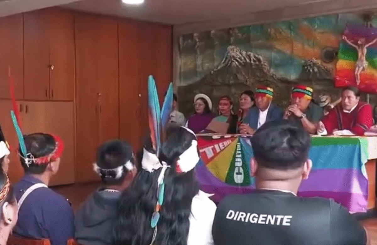 COMUNIDADES INDÍGENAS RECHAZAN ELIMINACIÓN DEL SUBSIDIO AL DIÉSEL