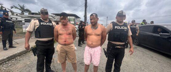 DOS DETENIDOS Y UN VEHÍCULO RECUPERADO EN OPERATIVO CAMEX EN SANTO DOMINGO