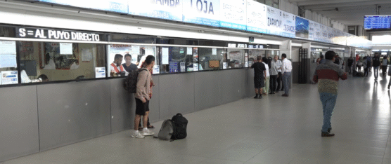 DISMINUYÓ LA AFLUENCIA DE PASAJEROS EN LA TERMINAL POR EL PARO