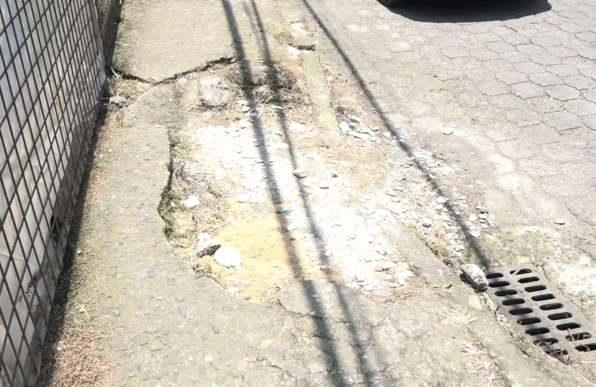 CALLE RÍO TIPUTINI EN MAL ESTADO PROVOCA ACCIDENTES DE TRÁNSITO