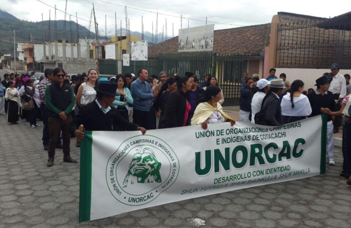 INDÍGENAS DE COTACACHI ANUNCIAN MOVILIZACIONES POR FIN DEL SUBSIDIO AL DIÉSEL