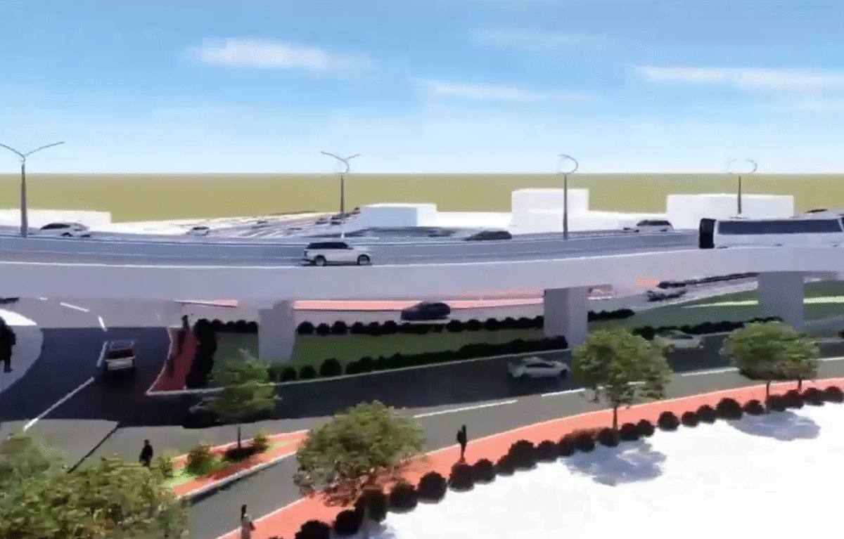 AVANZA CONSTRUCCIÓN DEL PASO A DESNIVEL EN EL SECTOR DE LA TERMINAL TERRESTRE