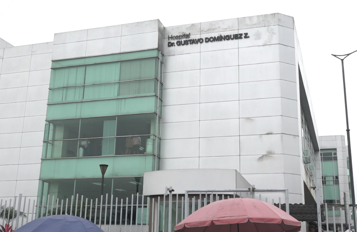 DENUNCIAN FALTA DE ALIMENTOS EN EL HOSPITAL GUSTAVO DOMÍNGUEZ