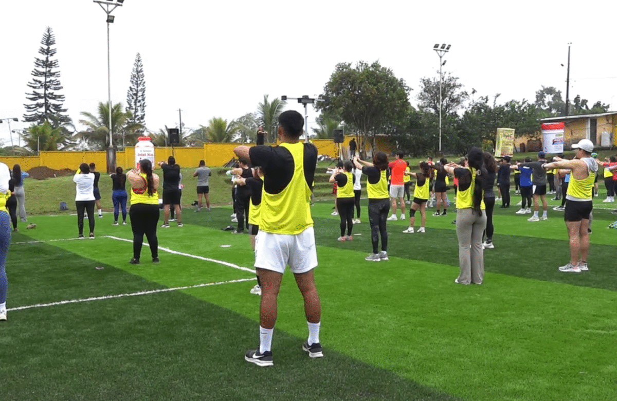 VARIOS CIUDADANOS FUERON PARTE DEL PRIMER MB. FIT CAMP JALEA REAL