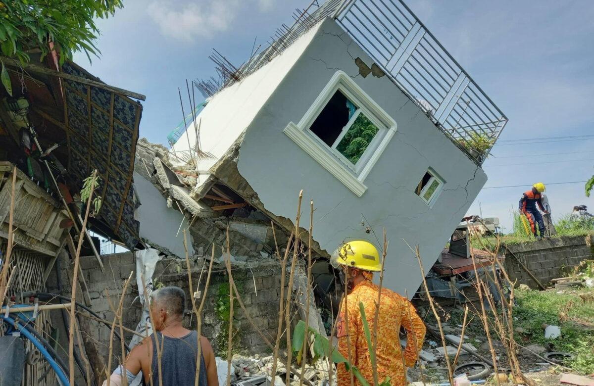 UN TERREMOTO EN FILIPINAS DEJA AL MENOS 69 MUERTOS Y DECENAS DE EDIFICIOS COLAPSADOS
