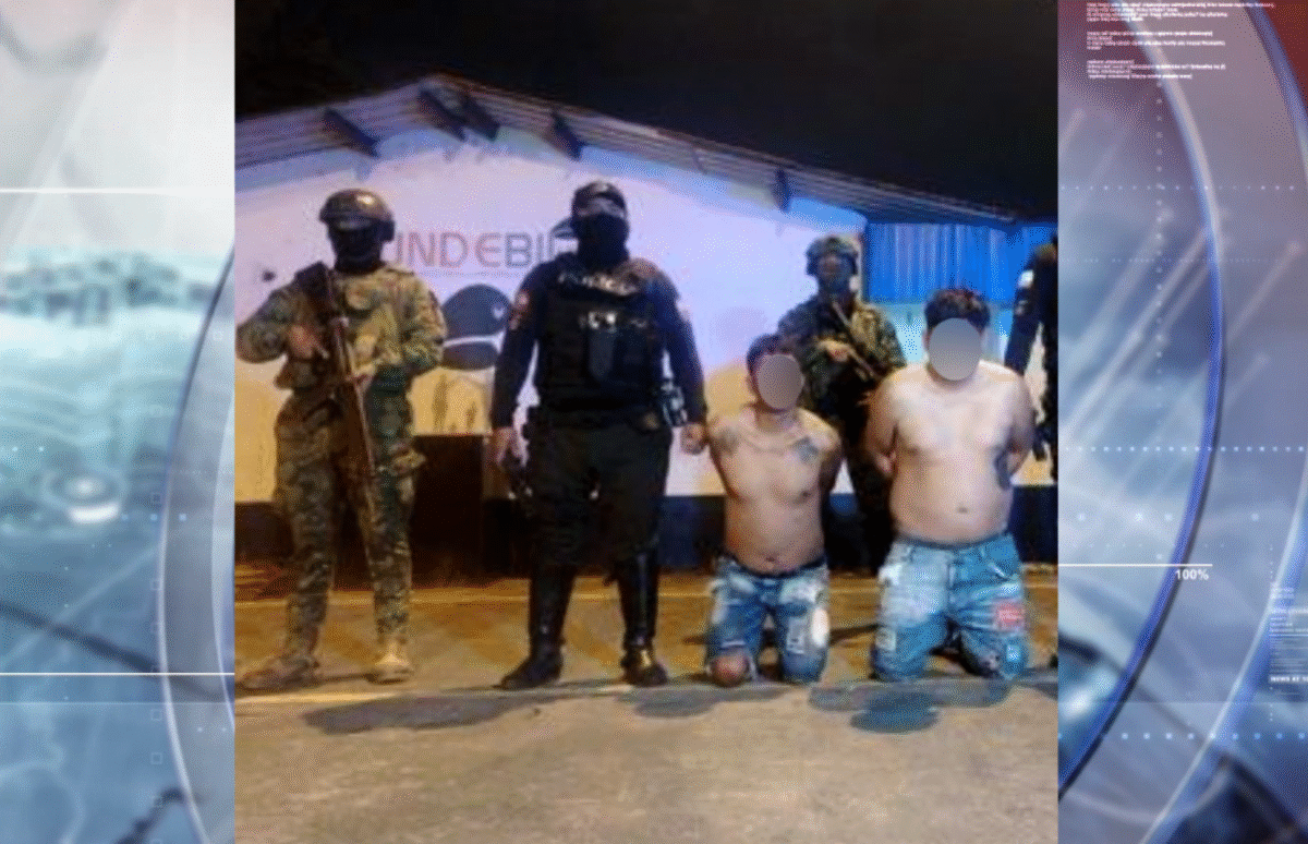DETENIDOS DOS HOMBRES CON ARMAS DE LARGO ALCANCE EN LA 14 DE FEBRERO