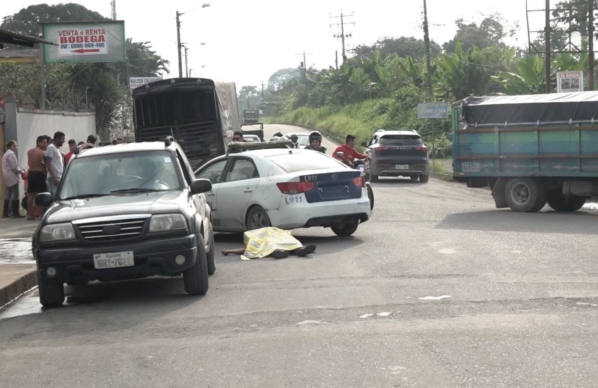 ASESINAN A HOMBRE EN LA VÍA QUEVEDO; OTRA PERSONA QUEDA HERIDA