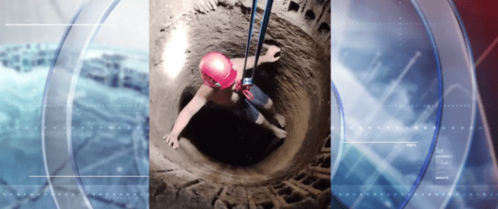 UN ADOLESCENTE FUE RESCATADO TRAS CAER EN UN POZO DE AGUA