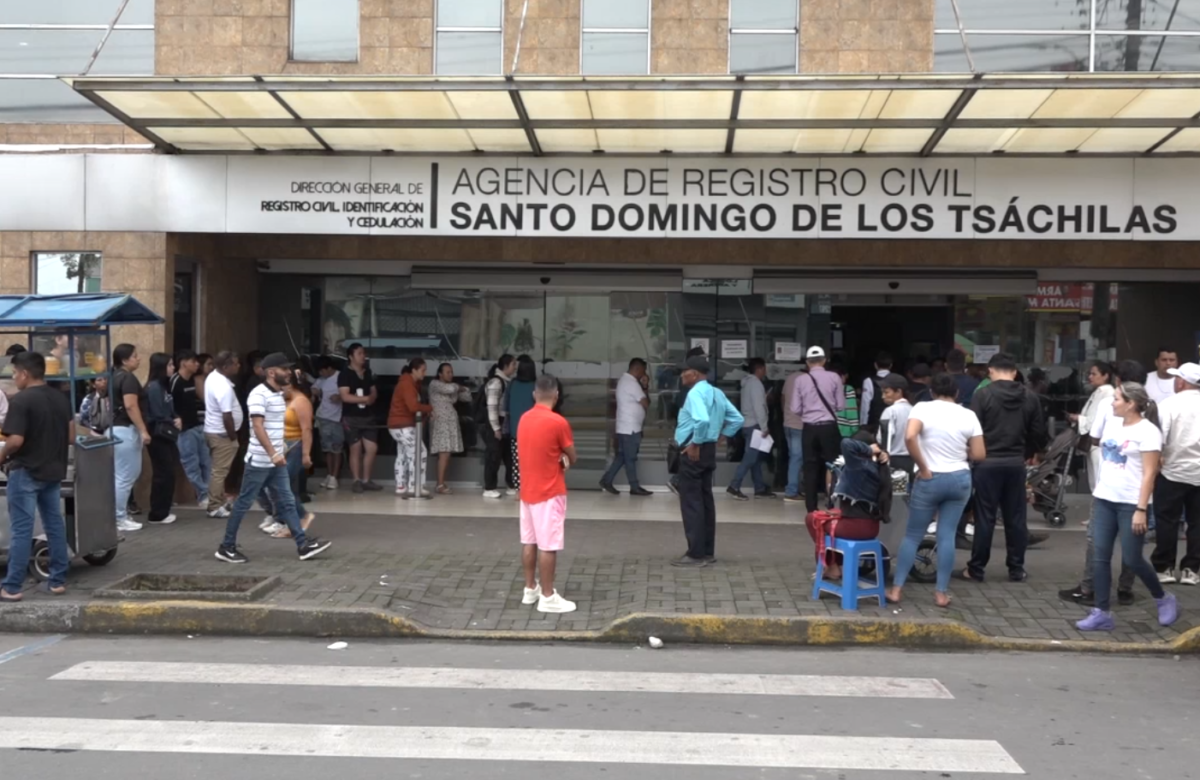 REGISTRO CIVIL DE SANTO DOMINGO ATIENDE SIN TURNO HASTA EL 31 DE DICIEMBRE