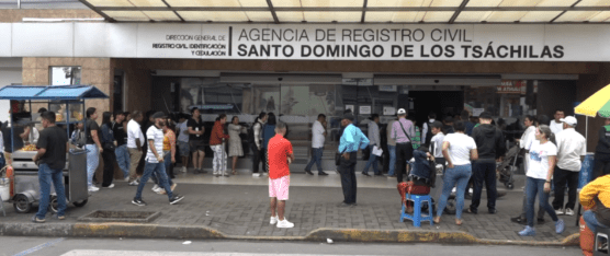 REGISTRO CIVIL DE SANTO DOMINGO ATIENDE SIN TURNO HASTA EL 31 DE DICIEMBRE