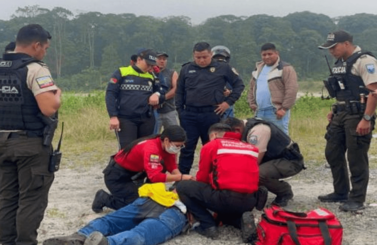 JULIO CÉSAR MULLO FUE HERIDO CON UN ARMA BLANCA POR DELINCUENTES